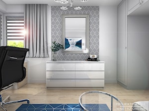 Gabinet do pracy w domu - Biuro - zdjęcie od Projektowanie Wnetrz Online