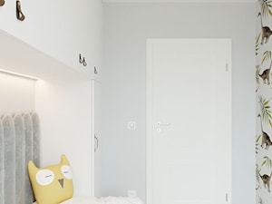 Pokój dla pięciolatka z kolorową tapetą - Pokój dziecka, styl nowoczesny - zdjęcie od Projektowanie Wnetrz Online