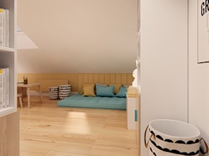 Pokój dziecka na poddaszu - zdjęcie od Projektowanie Wnetrz Online