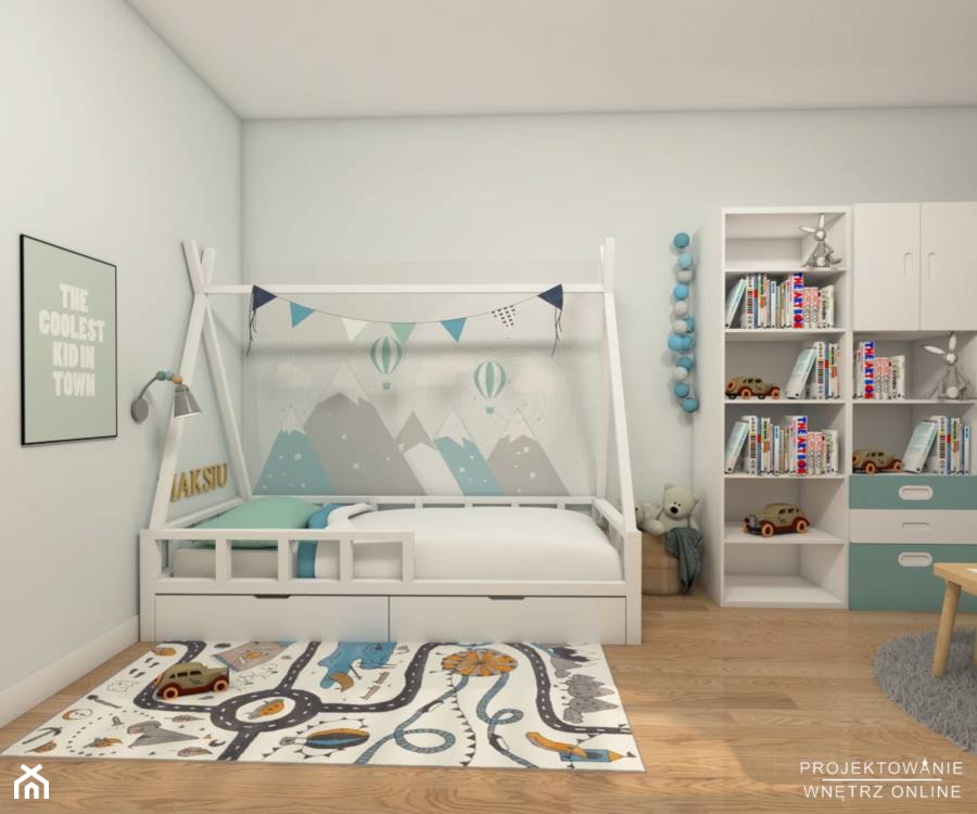Pokój dziecięcy IKEA - zdjęcie od Projektowanie Wnetrz Online - Homebook