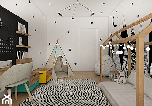 przytulny pokój dziecięcy w stylu skandynaskim - zdjęcie od ma.demianiuk@gmail.com