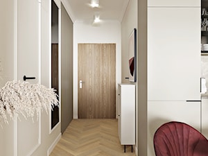 Hol z małym mieszkaniu w stylu modern classic - zdjęcie od Wydział Spraw Wewnętrznych