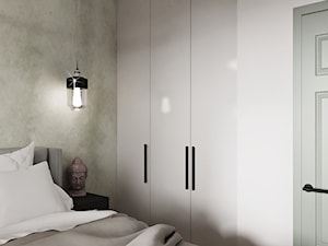 ciepła, spokojna sypialnia modern classic w beżach - zdjęcie od Wydział Spraw Wewnętrznych