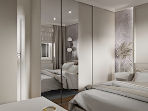 Sypialnia w stylu modern classic w beżach - zdjęcie od Wydział Spraw Wewnętrznych