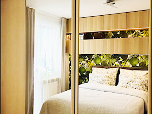 Metamorfoza Sypialni - Średnia sypialnia, styl nowoczesny - zdjęcie od MWZ Architektura Wnętrz