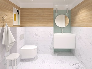 Łazienka w pastelach - zdjęcie od iO Project