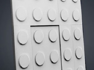 Panel ścienny 3D Blokker jak klocki LEGO pokój dziecka - zdjęcie od STARECEGLY.com
