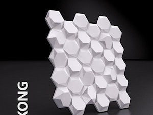 Panel ścienny 3D Kong plaster miodu nowoczesna dekoracja wnętrza - zdjęcie od STARECEGLY.com