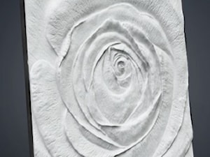 Panel ścienny 3D Rose dekoracja wnętrza aranżacja przedpokoj recepcja poczekalnia gabinet biuro salon sypialnia ITA POLAND Toruń - zdjęcie od STARECEGLY.com