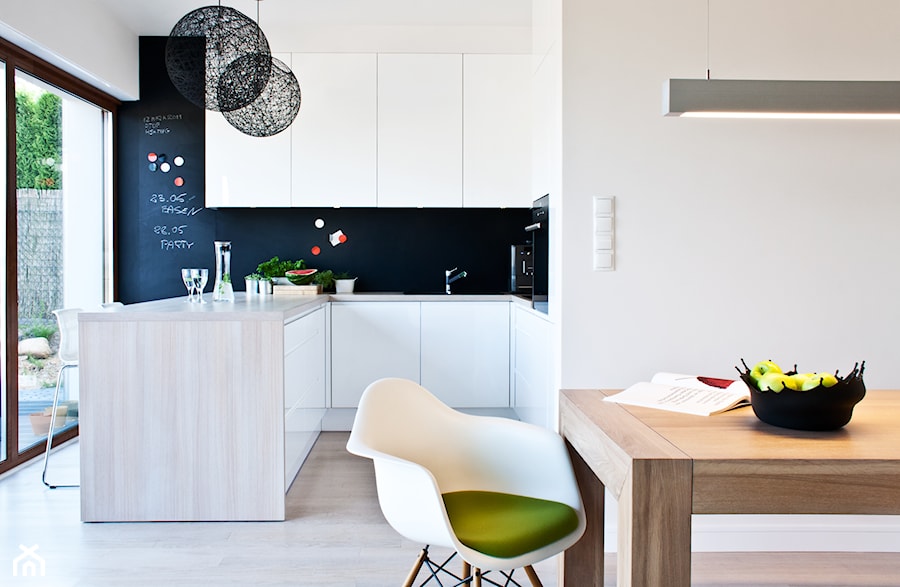 dom pod Poznaniem - Kuchnia, styl nowoczesny - zdjęcie od Ev Architects