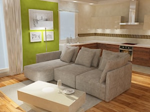 Mieszkanie na Woli - Salon, styl nowoczesny - zdjęcie od KRAMKOWSKA | PRACOWNIA WNĘTRZ
