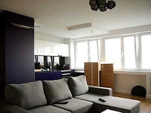 mieszkanie Warszawa-Mokotów - Salon, styl nowoczesny - zdjęcie od KRAMKOWSKA | PRACOWNIA WNĘTRZ