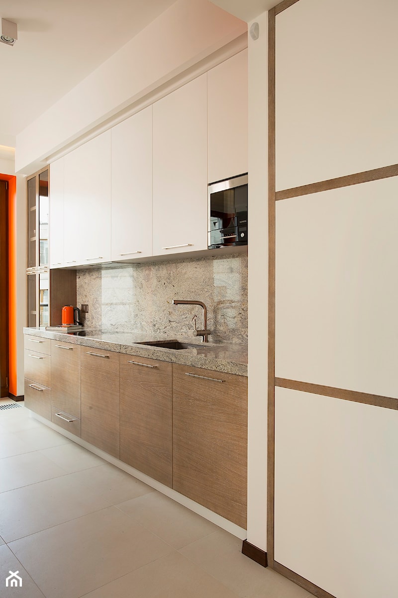 Mieszkanie na Powiślu - Kuchnia, styl minimalistyczny - zdjęcie od KRAMKOWSKA | PRACOWNIA WNĘTRZ