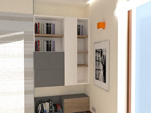 Projekt mieszkania na Powiślu - Garderoba, styl nowoczesny - zdjęcie od KRAMKOWSKA | PRACOWNIA WNĘTRZ