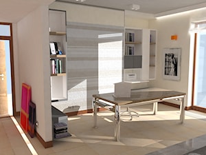 Biuro, styl nowoczesny - zdjęcie od KRAMKOWSKA | PRACOWNIA WNĘTRZ