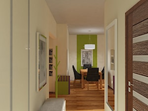 Mieszkanie na Woli - Hol / przedpokój, styl nowoczesny - zdjęcie od KRAMKOWSKA | PRACOWNIA WNĘTRZ