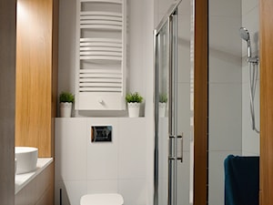 Nowoczesna klasyka - Średnia z punktowym oświetleniem łazienka, styl skandynawski - zdjęcie od Helena Michel Design