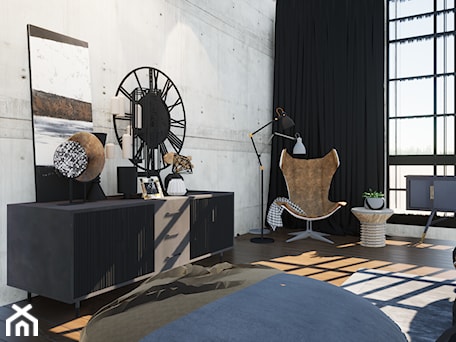 Aranżacje wnętrz - Sypialnia: Ferens design - sypialnia w stylu loft - Joanna Ferens Hofman Ferens design. Przeglądaj, dodawaj i zapisuj najlepsze zdjęcia, pomysły i inspiracje designerskie. W bazie mamy już prawie milion fotografii!