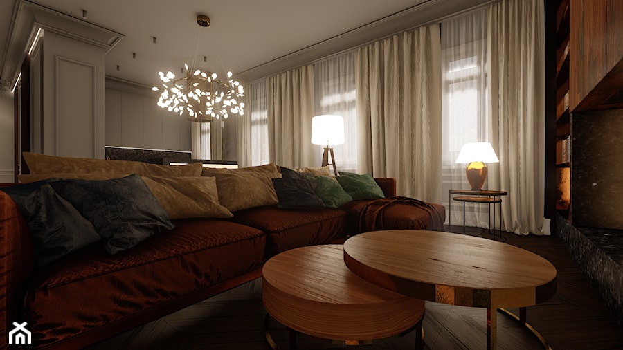 FERENS DESIGN APARTAMENT KOSZYKOWA - zdjęcie od Joanna Ferens Hofman Ferens design