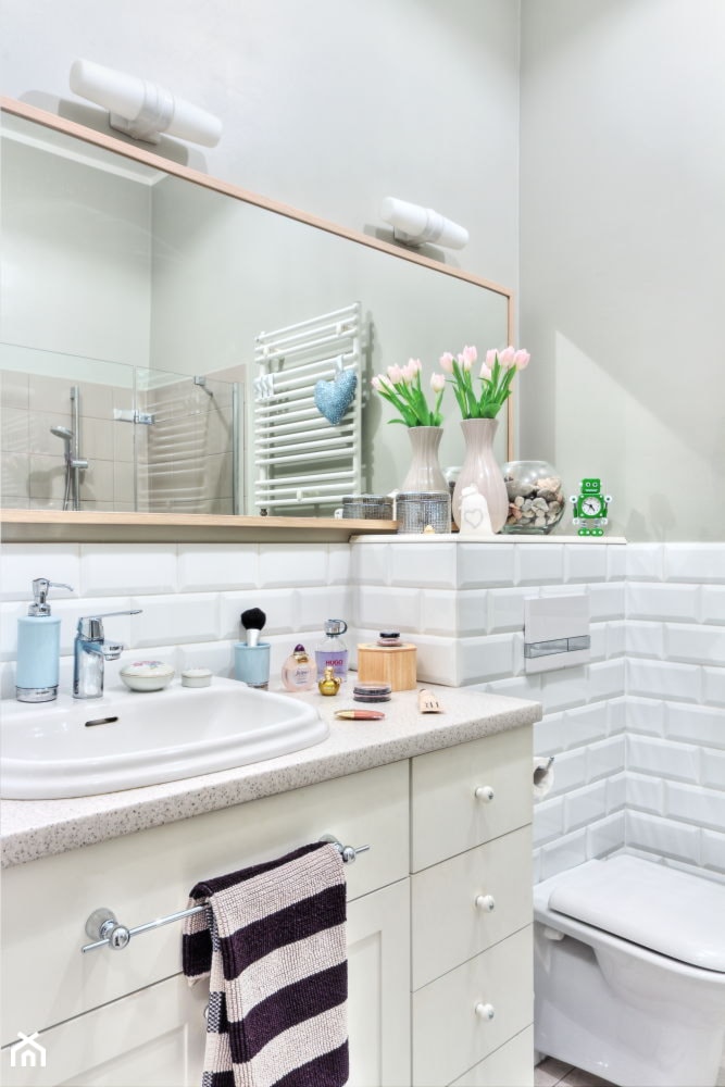 Moje własne "m" - Średnia łazienka, styl prowansalski - zdjęcie od Gago Home