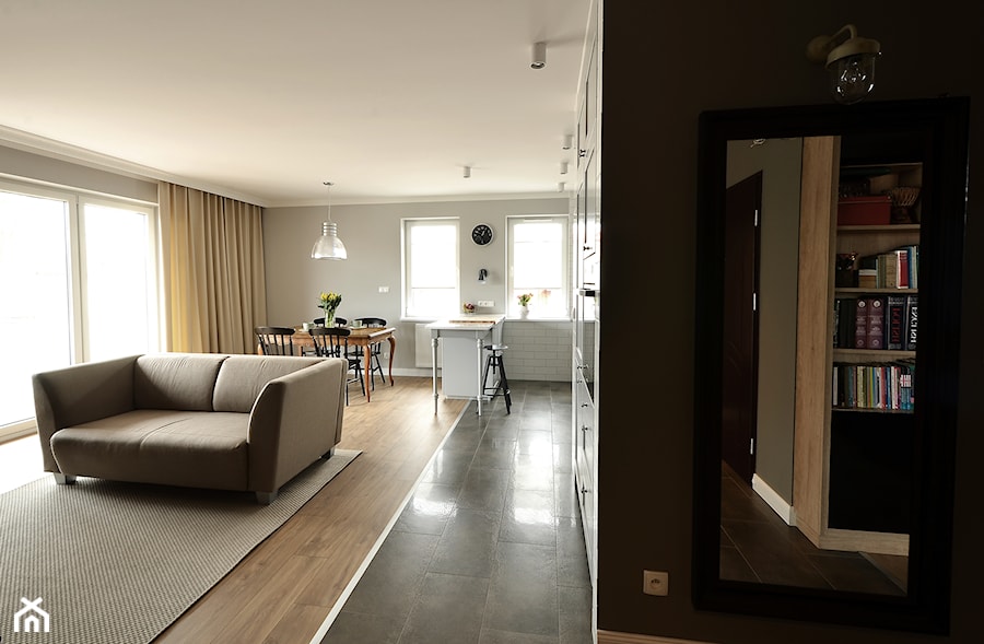 Mieszkanie Rumia 1 - Salon, styl nowoczesny - zdjęcie od Gago Home