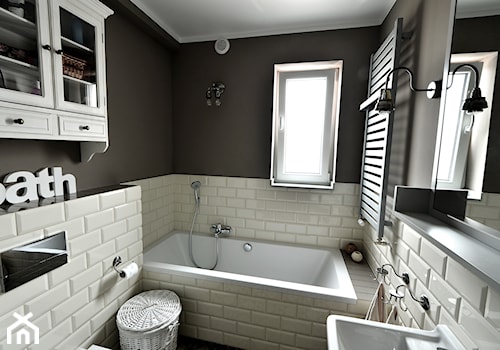 Mieszkanie Rumia 1 - Mała łazienka z oknem, styl nowoczesny - zdjęcie od Gago Home