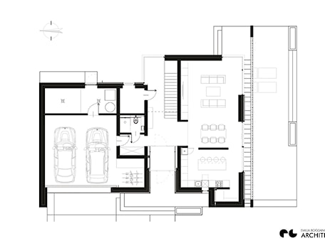 Aranżacje wnętrz - Domy: Dom w Niedziałce Drugiej - Domy, styl nowoczesny - Emilia Bogdanowicz ARCHITEKT. Przeglądaj, dodawaj i zapisuj najlepsze zdjęcia, pomysły i inspiracje designerskie. W bazie mamy już prawie milion fotografii!