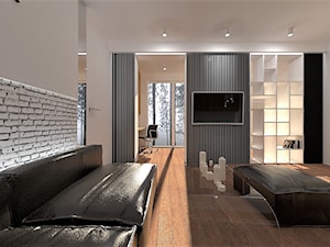 O L D HOUSE - Salon, styl nowoczesny - zdjęcie od MK Architektura Wnętrz