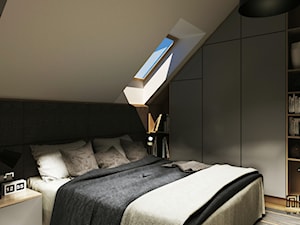 WNĘTRZE DOMU /120 - Sypialnia, styl nowoczesny - zdjęcie od EKLEKT DESIGN