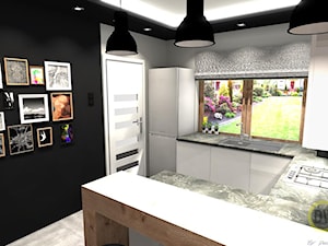 Kuchnia geometryczna - Kuchnia, styl nowoczesny - zdjęcie od DW Wnętrza