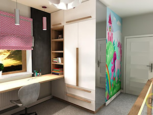Pokój dla wielbicielki Jednorożców :) - Pokój dziecka, styl nowoczesny - zdjęcie od DW Wnętrza