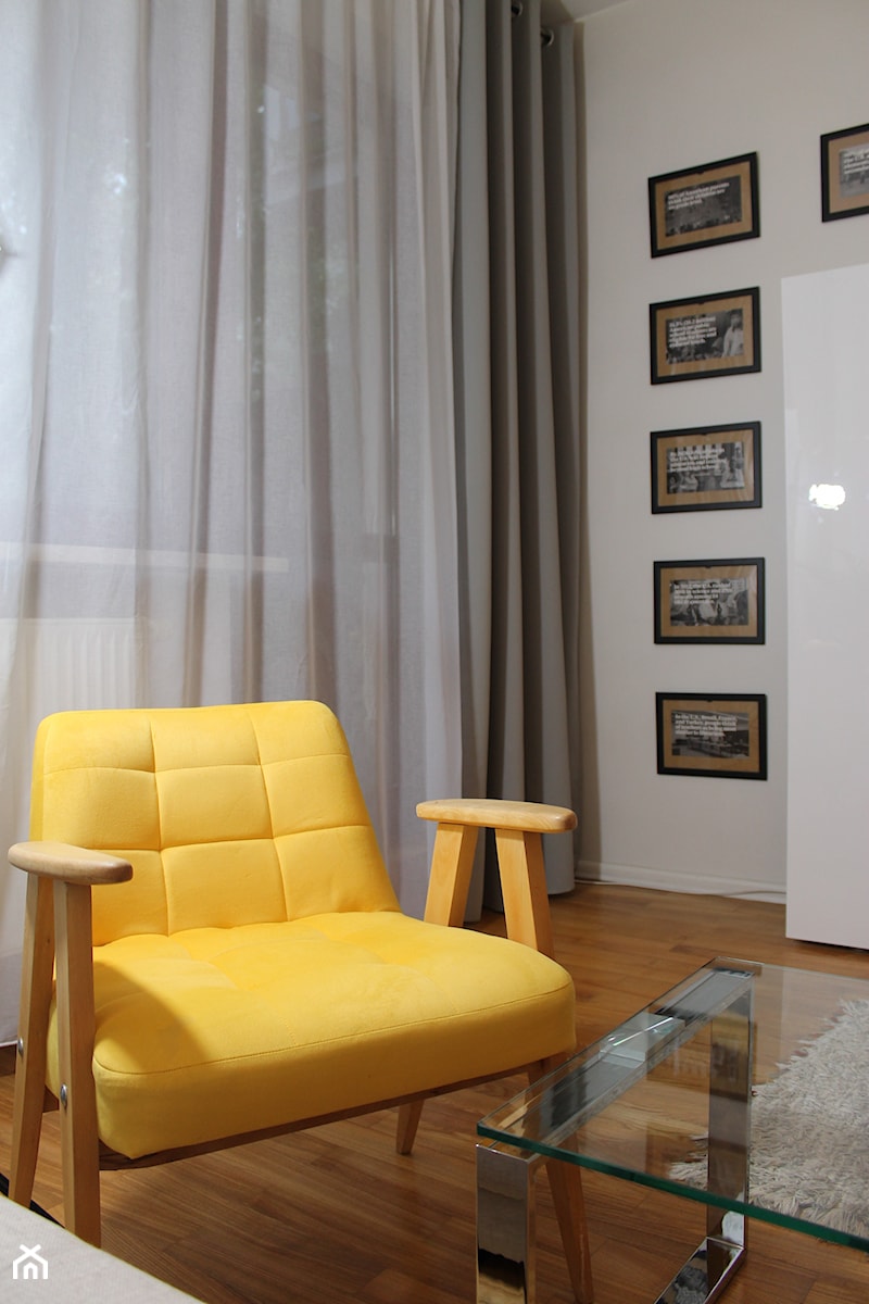 Mieszkanie w nowoczesnym stylu Warszawa Ochota - Salon, styl nowoczesny - zdjęcie od You. Projekty wnętrz