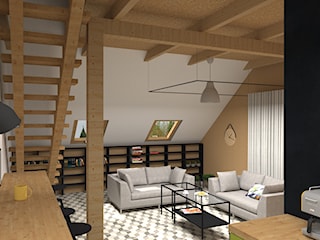 Apartamenty na wynajem - projekty aneksów kuchennych z salonem