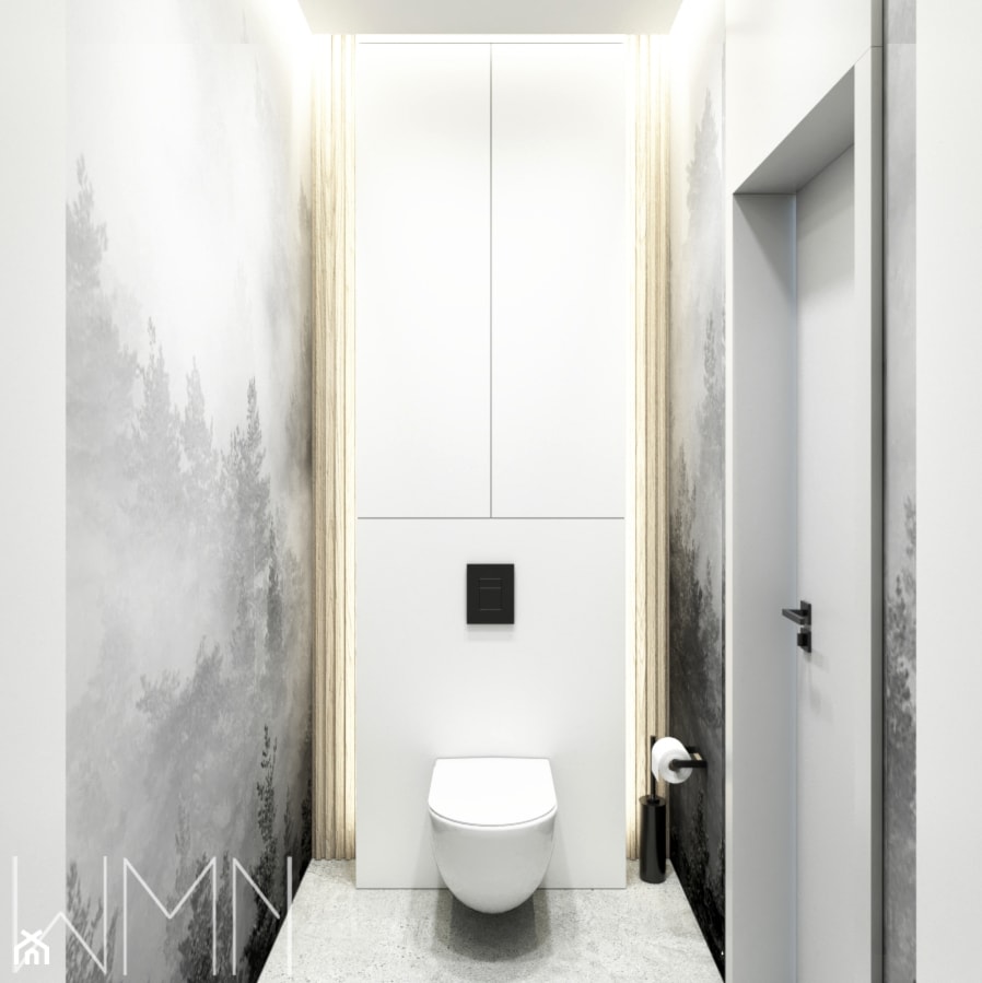 Toaleta dla gości - zdjęcie od wmn Architekci
