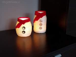 DIY: Świąteczne lampiony ze słoików