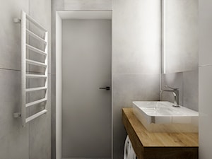 Projekt wnętrz domu jednorodzinnego 90m2 - Łazienka, styl nowoczesny - zdjęcie od MUW studio
