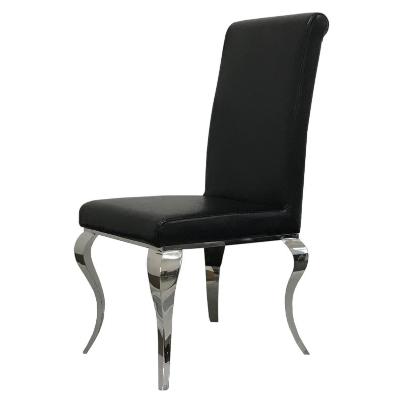 Krzesło glamour Premier Black Eco - zdjęcie od BellaCasa.co