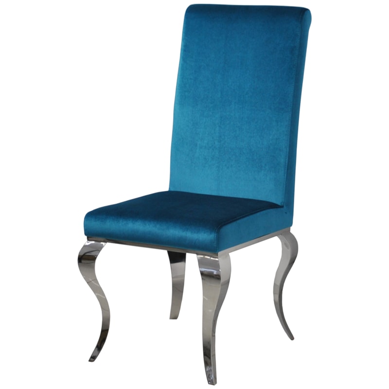 Krzesło glamour Premier Dark Blue - zdjęcie od BellaCasa.co