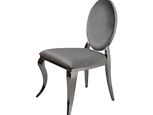 Krzesło Ludwik II Dark Grey - krzesło glamour od BellaCasa.co - zdjęcie od BellaCasa.co