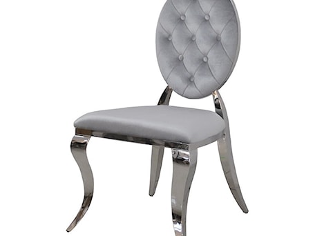 Aranżacje wnętrz - : Pikowane krzesło glamour Silver II Buttons - BellaCasa.co. Przeglądaj, dodawaj i zapisuj najlepsze zdjęcia, pomysły i inspiracje designerskie. W bazie mamy już prawie milion fotografii!