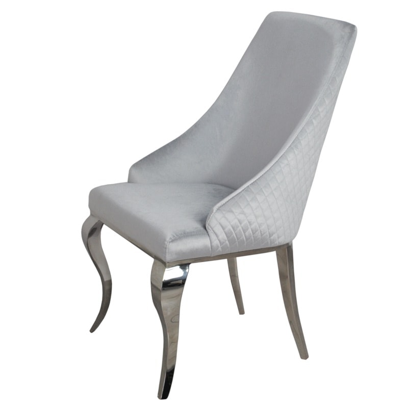 https://shop.bellacasa.co/pl/p/Krzeslo-glamour-William-Silver-nowoczesne-krzeslo-tapicerowane/399 - zdjęcie od BellaCasa.co - Homebook