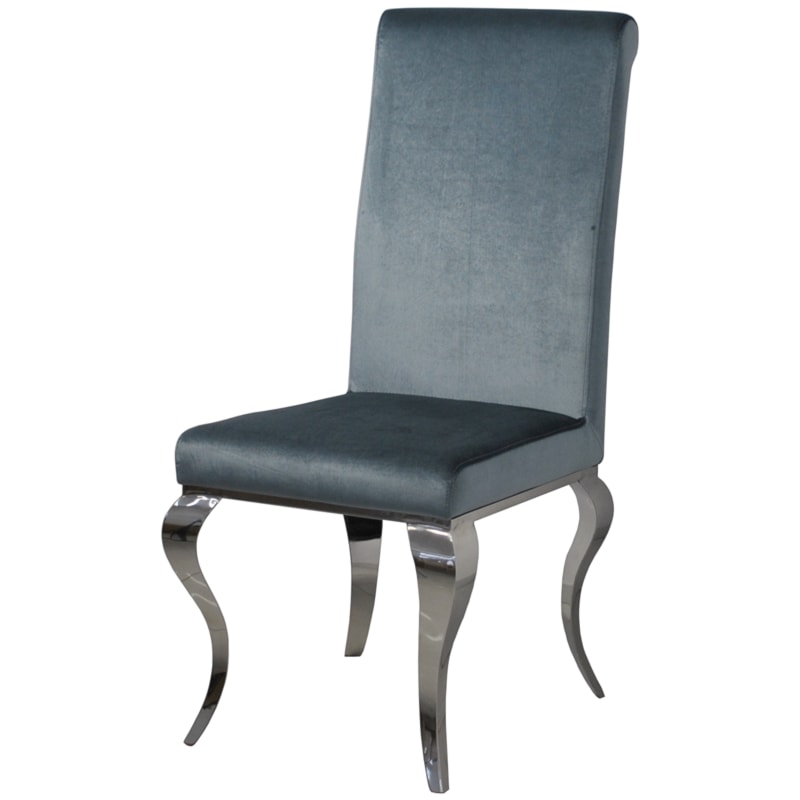 Krzesło glamour Premier Dark Silver - zdjęcie od BellaCasa.co