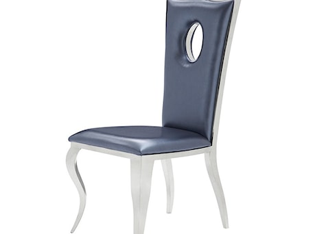 Aranżacje wnętrz - Jadalnia: Krzesło Luxury Blue Eco BellaCasa.co - BellaCasa.co. Przeglądaj, dodawaj i zapisuj najlepsze zdjęcia, pomysły i inspiracje designerskie. W bazie mamy już prawie milion fotografii!