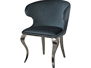 Krzesło glamour Victor Dark Grey - meble glamour BellaCasa.co - zdjęcie od BellaCasa.co