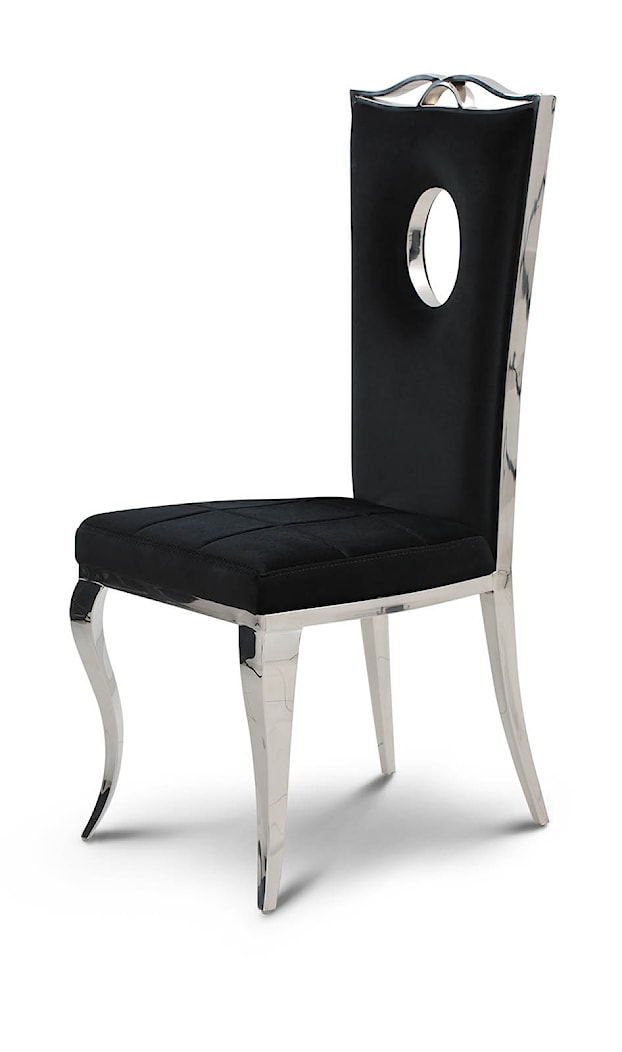 Krzesło glamour Luxury Black - meble glamour od BellaCasa.co - zdjęcie od BellaCasa.co - Homebook