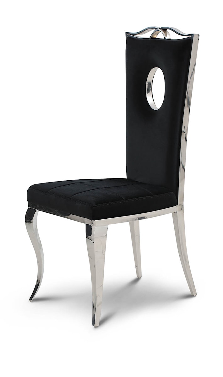 Krzesło glamour Luxury Black - meble glamour od BellaCasa.co - zdjęcie od BellaCasa.co