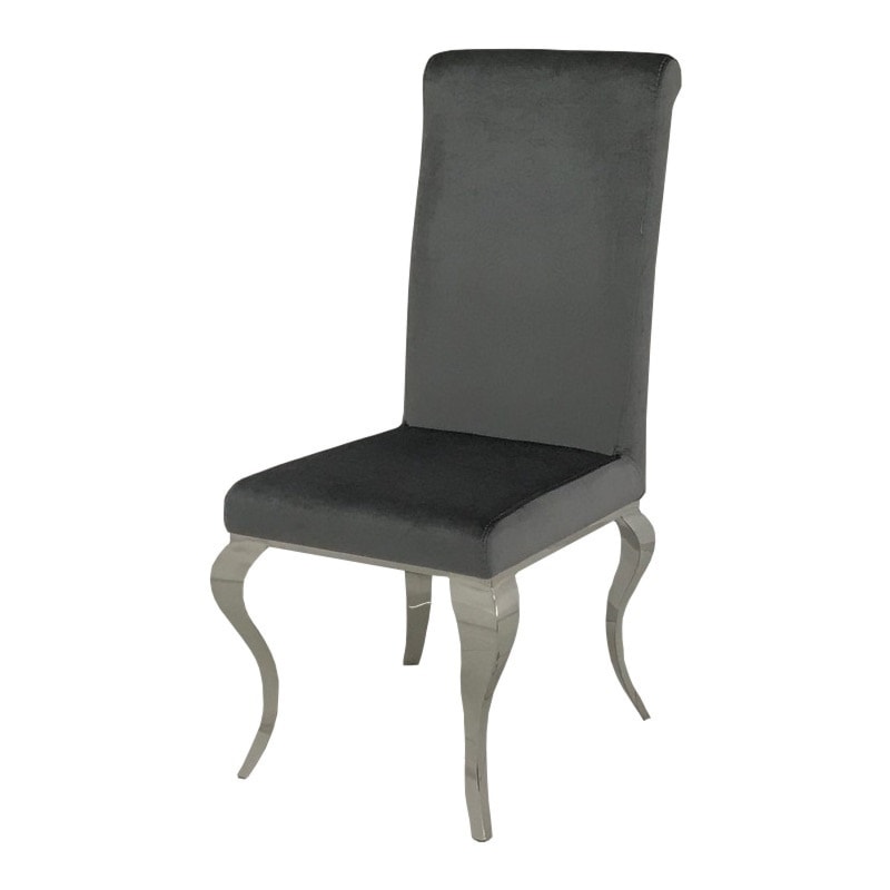 Krzesło glamour Premier Dark Grey - zdjęcie od BellaCasa.co
