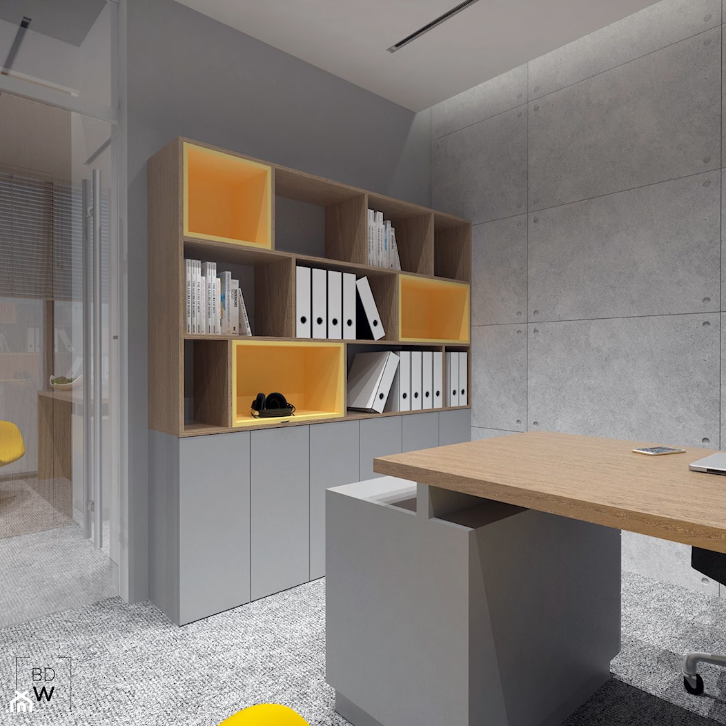 Pokój biurowy - zdjęcie od BDWstudio - Homebook