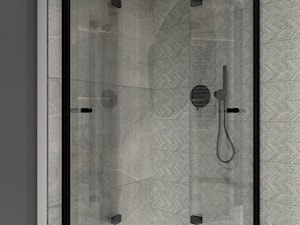 DOM W LUBLINIE - Średnia łazienka, styl nowoczesny - zdjęcie od BDWstudio