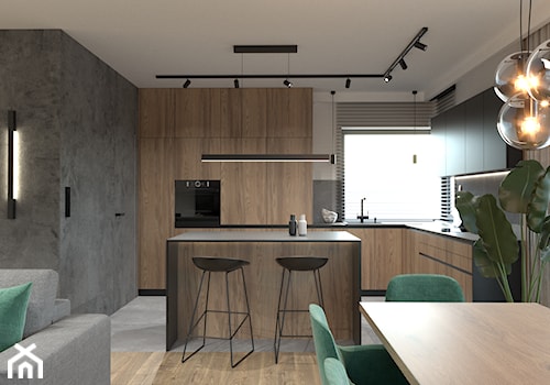 Dom pod Łęczną - Kuchnia, styl nowoczesny - zdjęcie od BDWstudio